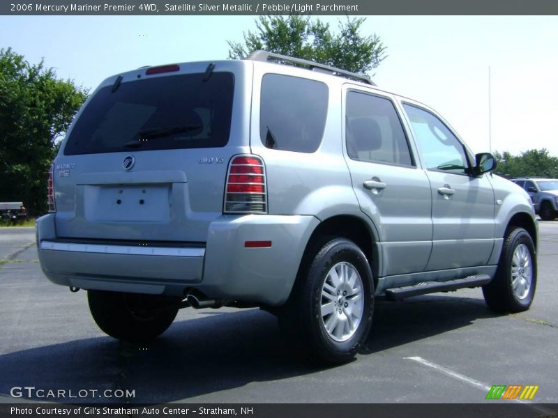 Satellite Silver Metallic / Pebble/Light Parchment 2006 Mercury Mariner Premier 4WD