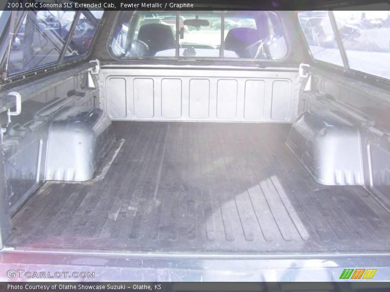 Pewter Metallic / Graphite 2001 GMC Sonoma SLS Extended Cab