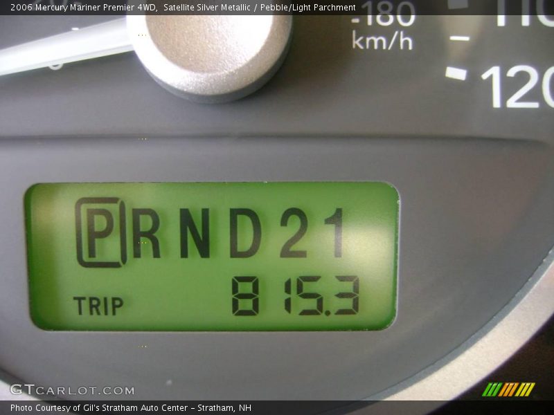 Satellite Silver Metallic / Pebble/Light Parchment 2006 Mercury Mariner Premier 4WD