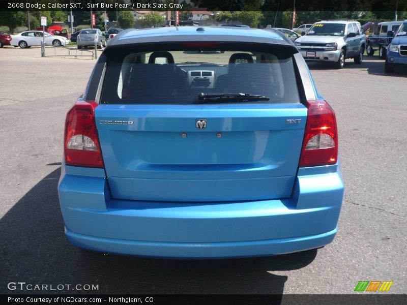 Surf Blue Pearl / Dark Slate Gray 2008 Dodge Caliber SXT
