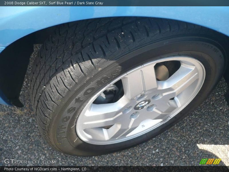Surf Blue Pearl / Dark Slate Gray 2008 Dodge Caliber SXT