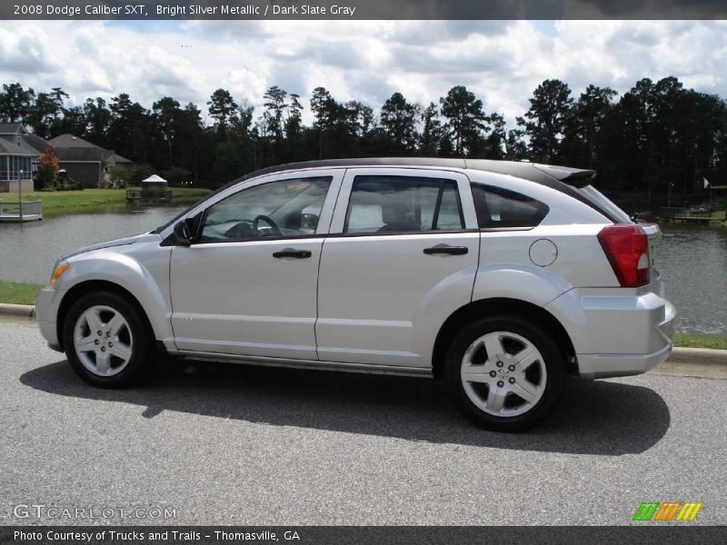 Bright Silver Metallic / Dark Slate Gray 2008 Dodge Caliber SXT