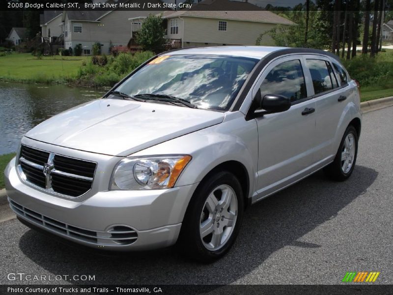 Bright Silver Metallic / Dark Slate Gray 2008 Dodge Caliber SXT