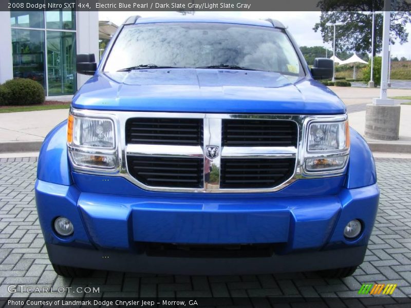Electric Blue Pearl / Dark Slate Gray/Light Slate Gray 2008 Dodge Nitro SXT 4x4