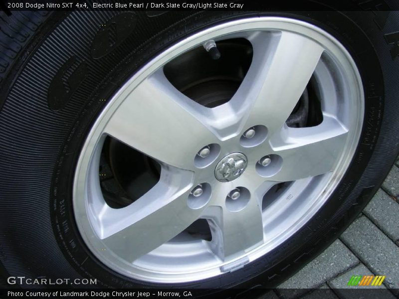 Electric Blue Pearl / Dark Slate Gray/Light Slate Gray 2008 Dodge Nitro SXT 4x4