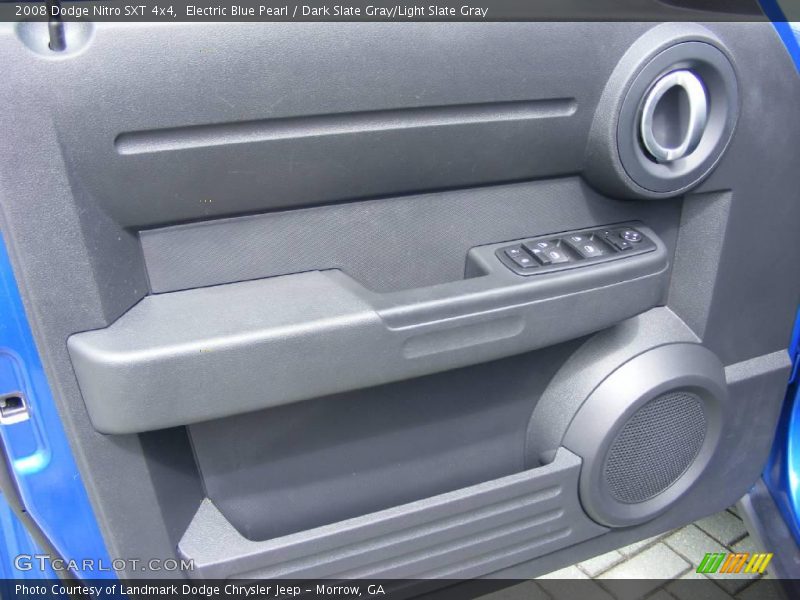 Electric Blue Pearl / Dark Slate Gray/Light Slate Gray 2008 Dodge Nitro SXT 4x4