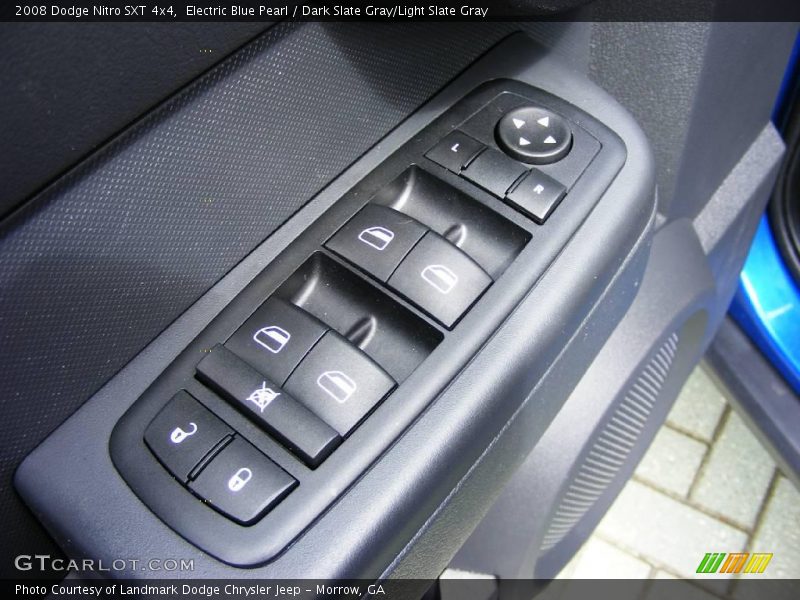 Electric Blue Pearl / Dark Slate Gray/Light Slate Gray 2008 Dodge Nitro SXT 4x4