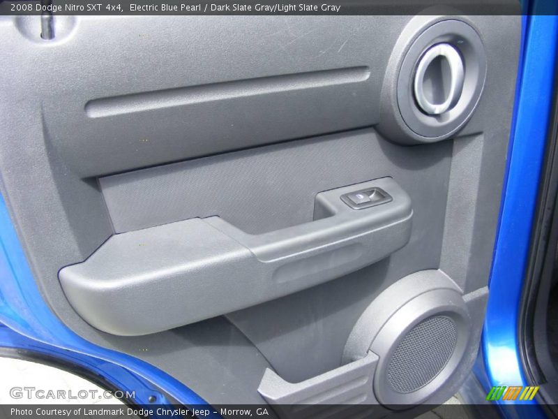 Electric Blue Pearl / Dark Slate Gray/Light Slate Gray 2008 Dodge Nitro SXT 4x4