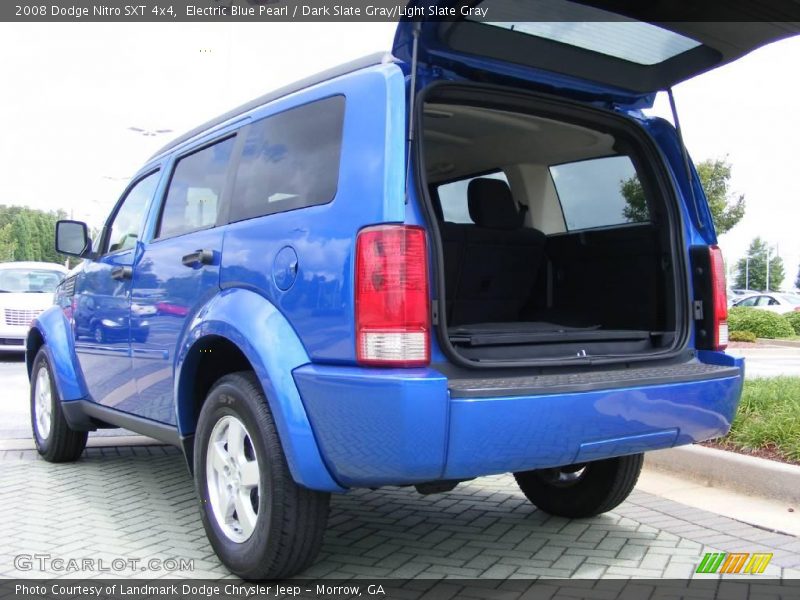 Electric Blue Pearl / Dark Slate Gray/Light Slate Gray 2008 Dodge Nitro SXT 4x4