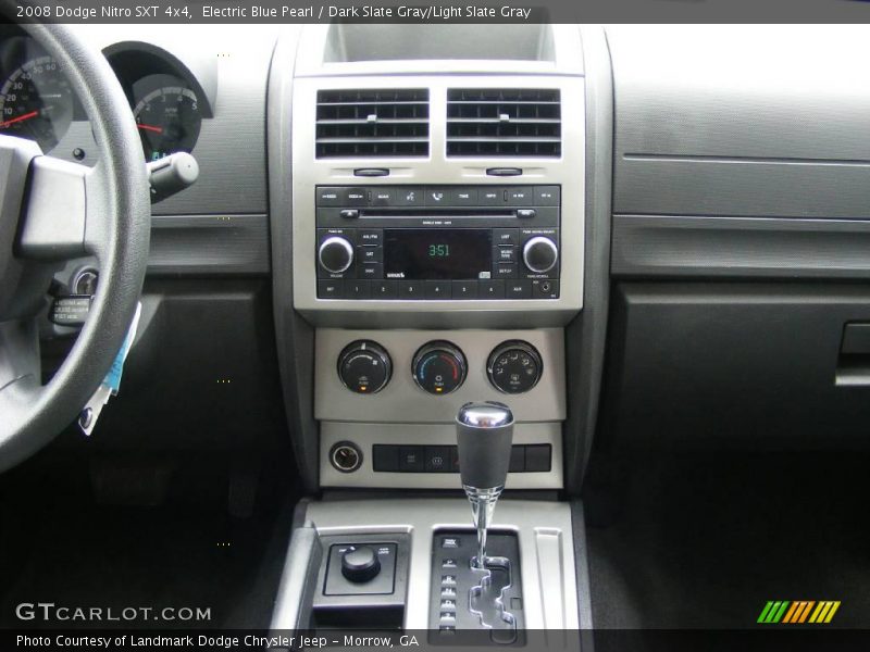 Electric Blue Pearl / Dark Slate Gray/Light Slate Gray 2008 Dodge Nitro SXT 4x4