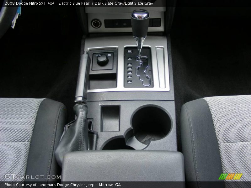 Electric Blue Pearl / Dark Slate Gray/Light Slate Gray 2008 Dodge Nitro SXT 4x4
