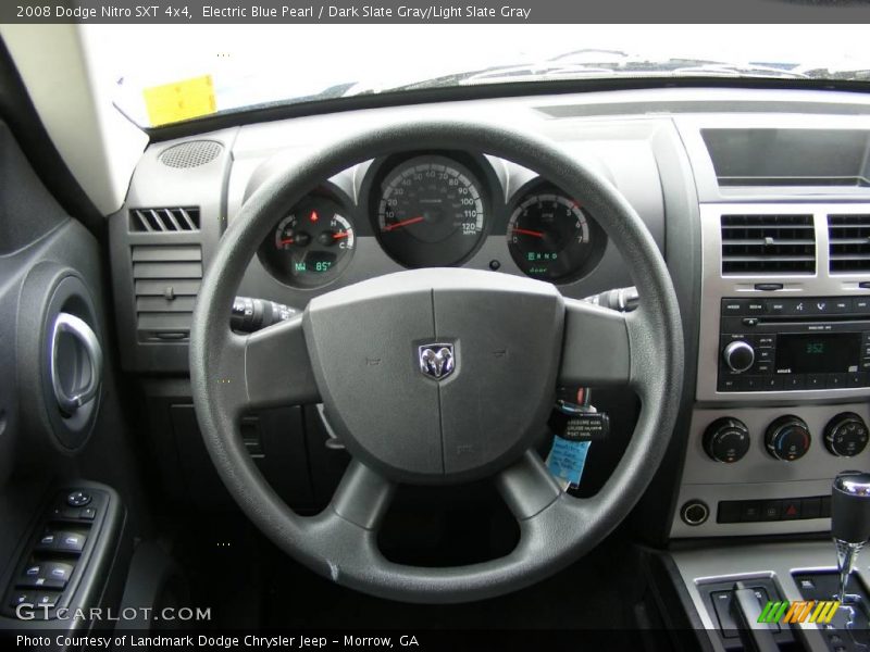Electric Blue Pearl / Dark Slate Gray/Light Slate Gray 2008 Dodge Nitro SXT 4x4