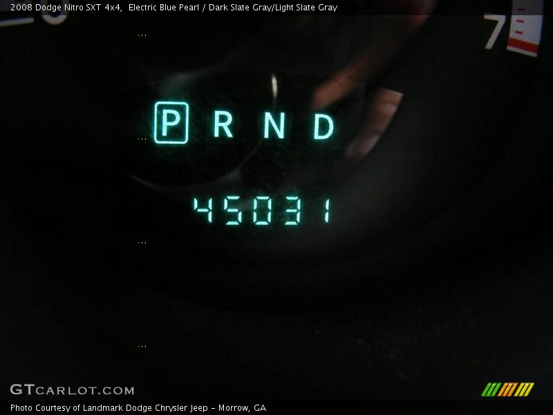 Electric Blue Pearl / Dark Slate Gray/Light Slate Gray 2008 Dodge Nitro SXT 4x4