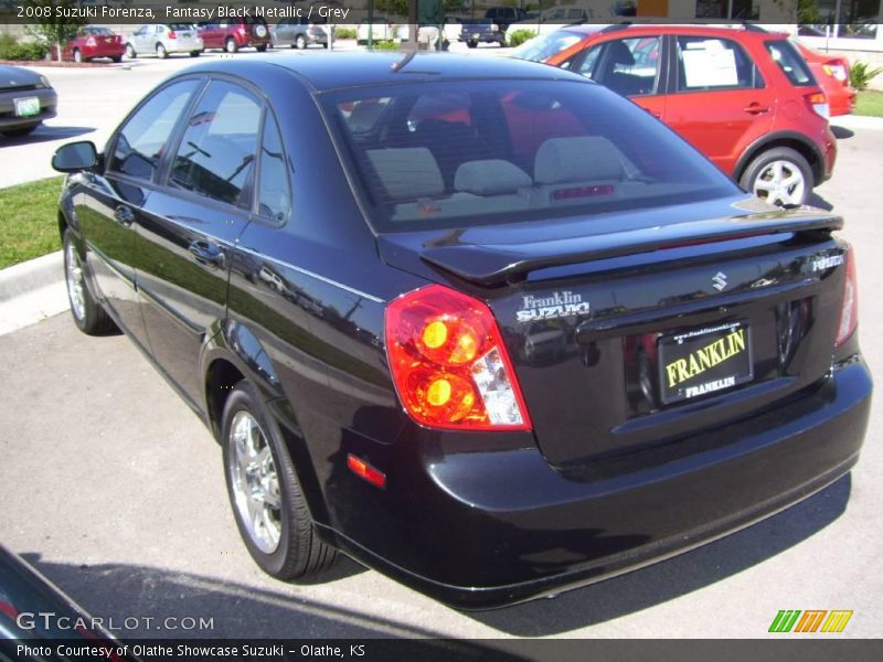 Fantasy Black Metallic / Grey 2008 Suzuki Forenza