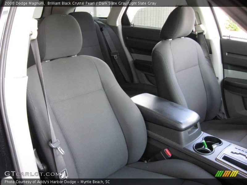 Brilliant Black Crystal Pearl / Dark Slate Gray/Light Slate Gray 2008 Dodge Magnum
