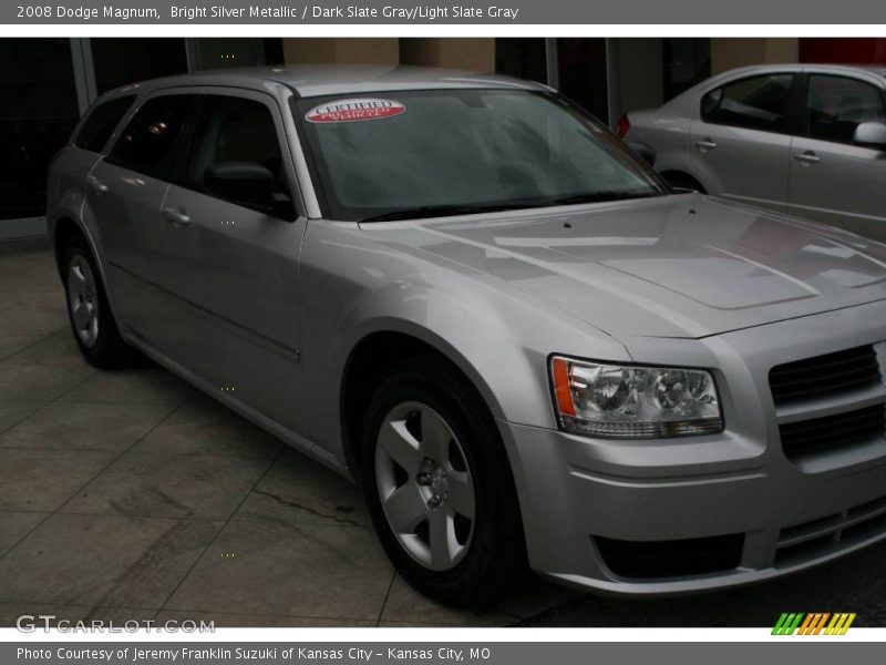 Bright Silver Metallic / Dark Slate Gray/Light Slate Gray 2008 Dodge Magnum