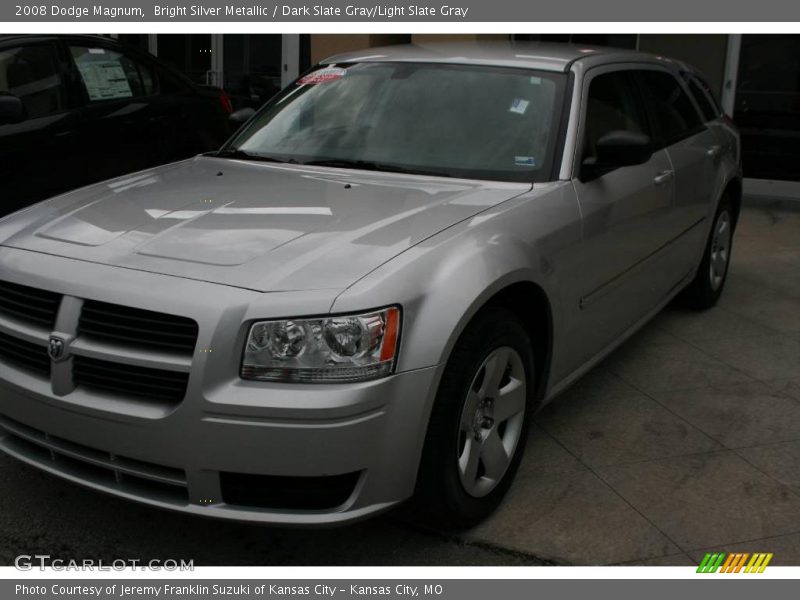 Bright Silver Metallic / Dark Slate Gray/Light Slate Gray 2008 Dodge Magnum