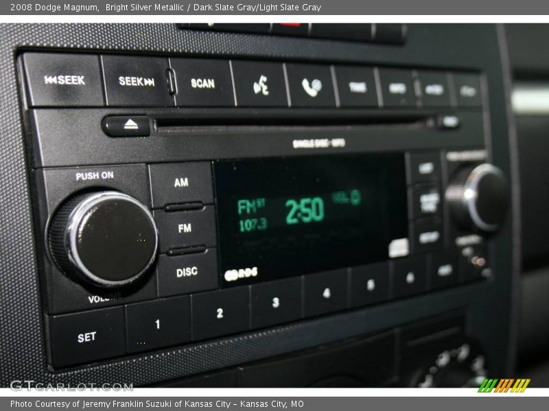 Bright Silver Metallic / Dark Slate Gray/Light Slate Gray 2008 Dodge Magnum