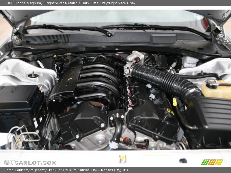 Bright Silver Metallic / Dark Slate Gray/Light Slate Gray 2008 Dodge Magnum