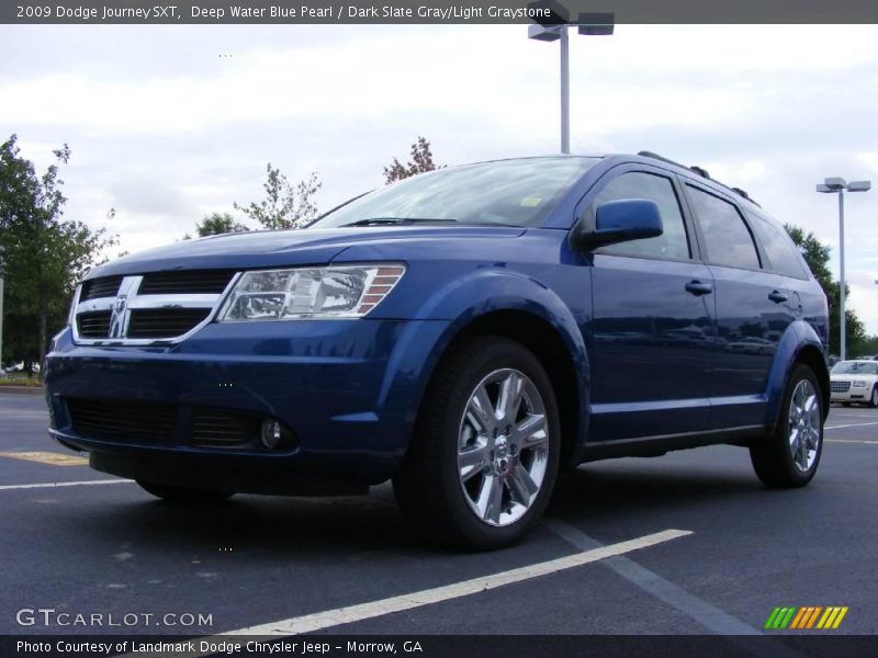 Deep Water Blue Pearl / Dark Slate Gray/Light Graystone 2009 Dodge Journey SXT