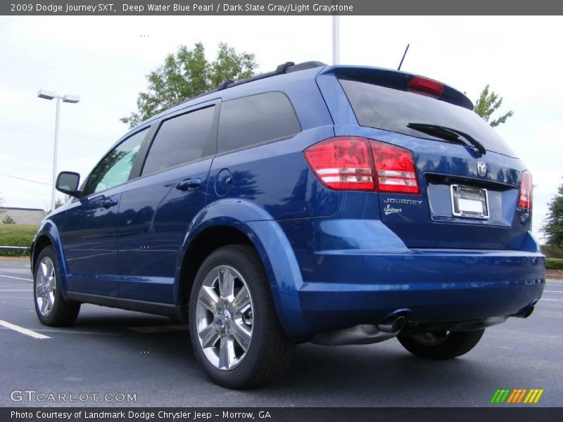 Deep Water Blue Pearl / Dark Slate Gray/Light Graystone 2009 Dodge Journey SXT