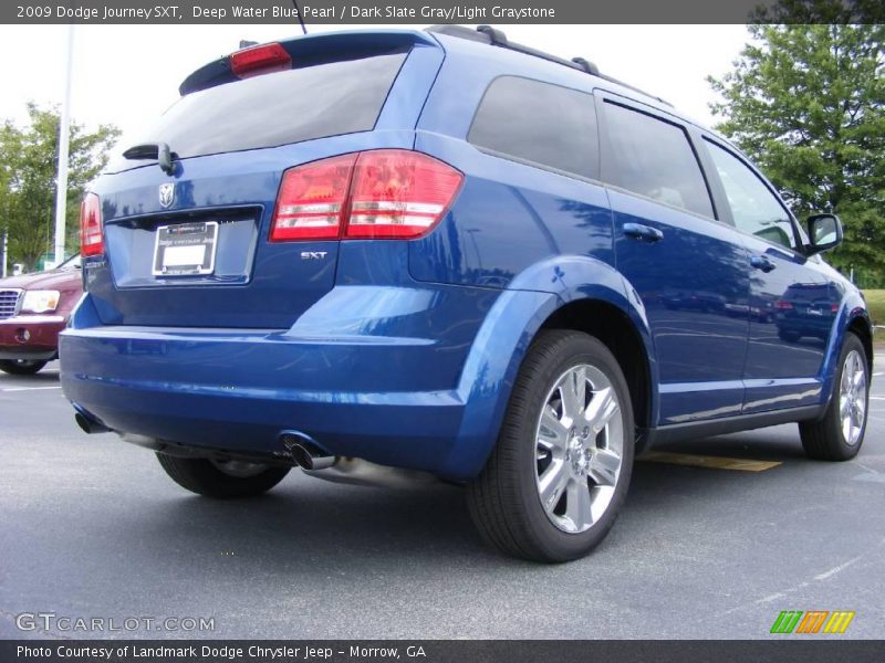 Deep Water Blue Pearl / Dark Slate Gray/Light Graystone 2009 Dodge Journey SXT