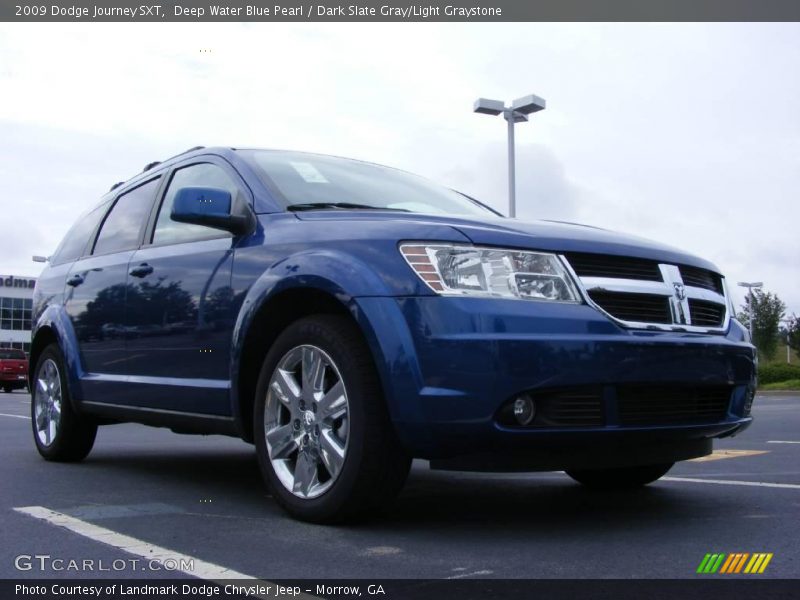 Deep Water Blue Pearl / Dark Slate Gray/Light Graystone 2009 Dodge Journey SXT