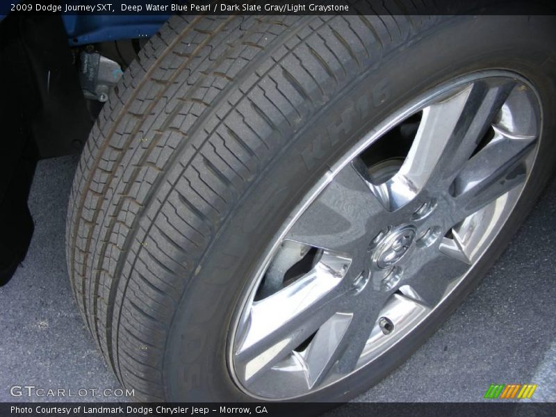 Deep Water Blue Pearl / Dark Slate Gray/Light Graystone 2009 Dodge Journey SXT