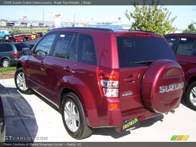 Moab Red Metallic / Beige 2008 Suzuki Grand Vitara Luxury