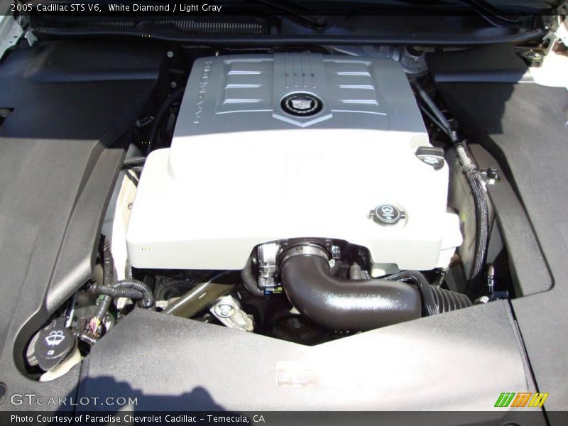 White Diamond / Light Gray 2005 Cadillac STS V6