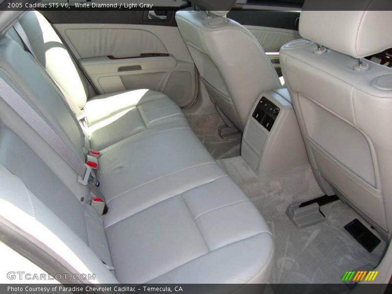 White Diamond / Light Gray 2005 Cadillac STS V6