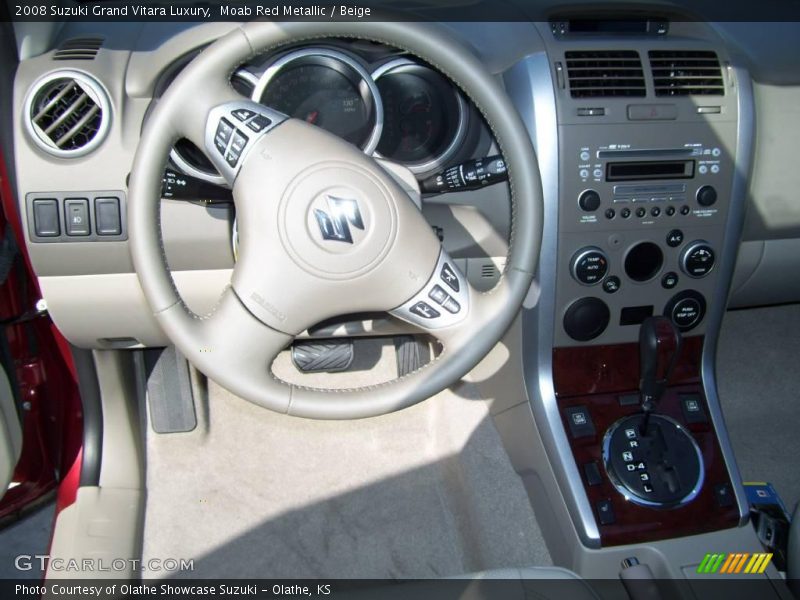 Moab Red Metallic / Beige 2008 Suzuki Grand Vitara Luxury
