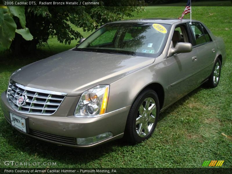 Radiant Bronze Metallic / Cashmere 2006 Cadillac DTS