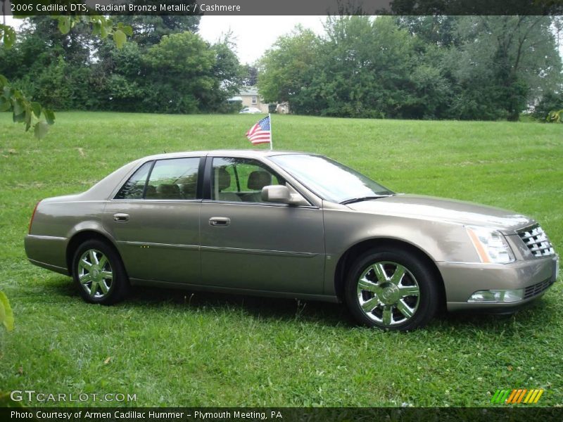 Radiant Bronze Metallic / Cashmere 2006 Cadillac DTS