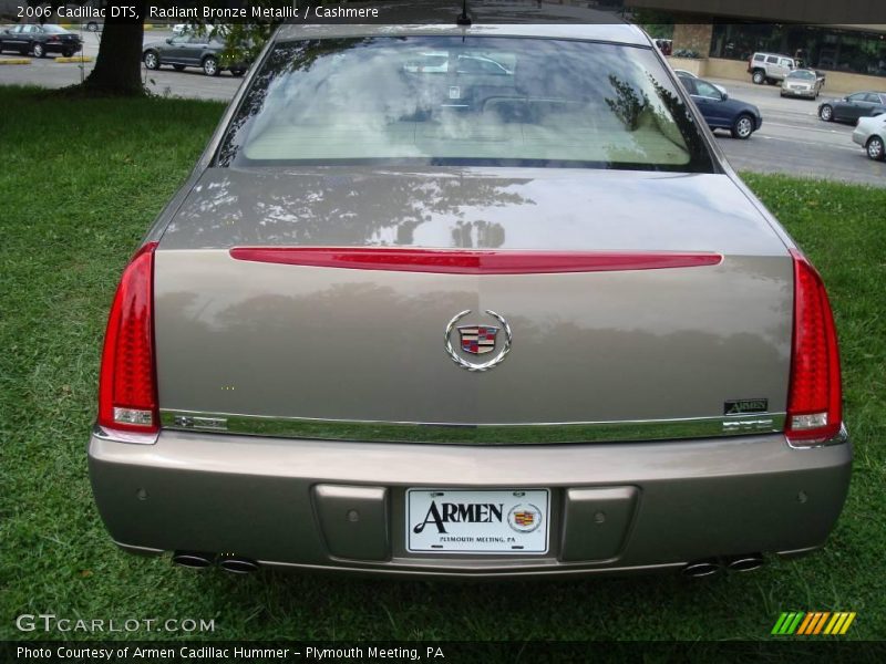 Radiant Bronze Metallic / Cashmere 2006 Cadillac DTS