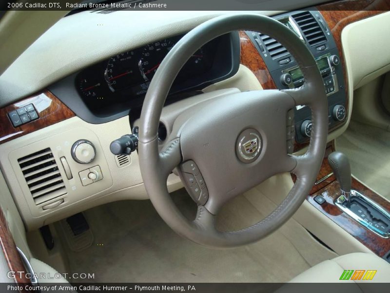 Radiant Bronze Metallic / Cashmere 2006 Cadillac DTS