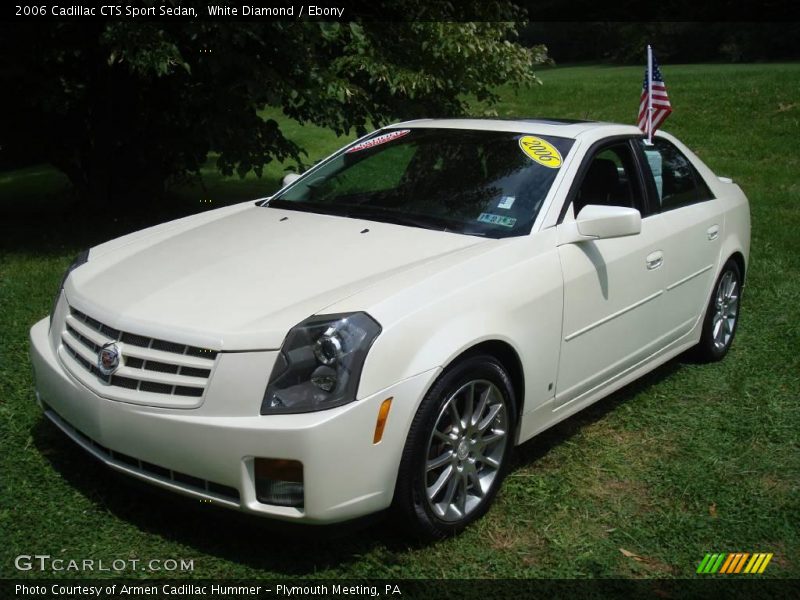 White Diamond / Ebony 2006 Cadillac CTS Sport Sedan