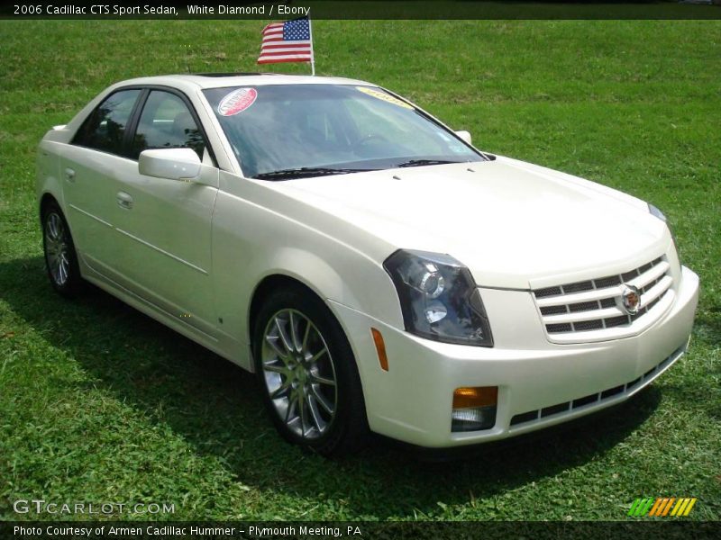 White Diamond / Ebony 2006 Cadillac CTS Sport Sedan