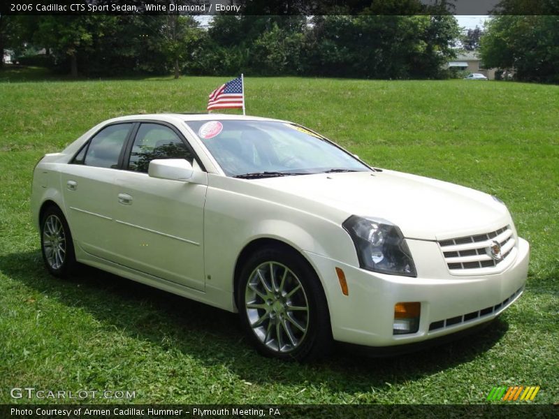 White Diamond / Ebony 2006 Cadillac CTS Sport Sedan