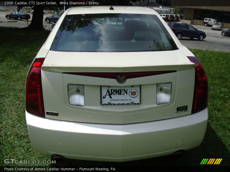 White Diamond / Ebony 2006 Cadillac CTS Sport Sedan