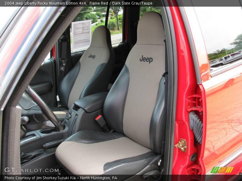 Flame Red / Dark Slate Gray/Taupe 2004 Jeep Liberty Rocky Mountain Edition 4x4