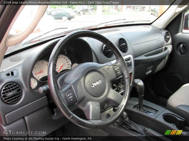 Flame Red / Dark Slate Gray/Taupe 2004 Jeep Liberty Rocky Mountain Edition 4x4