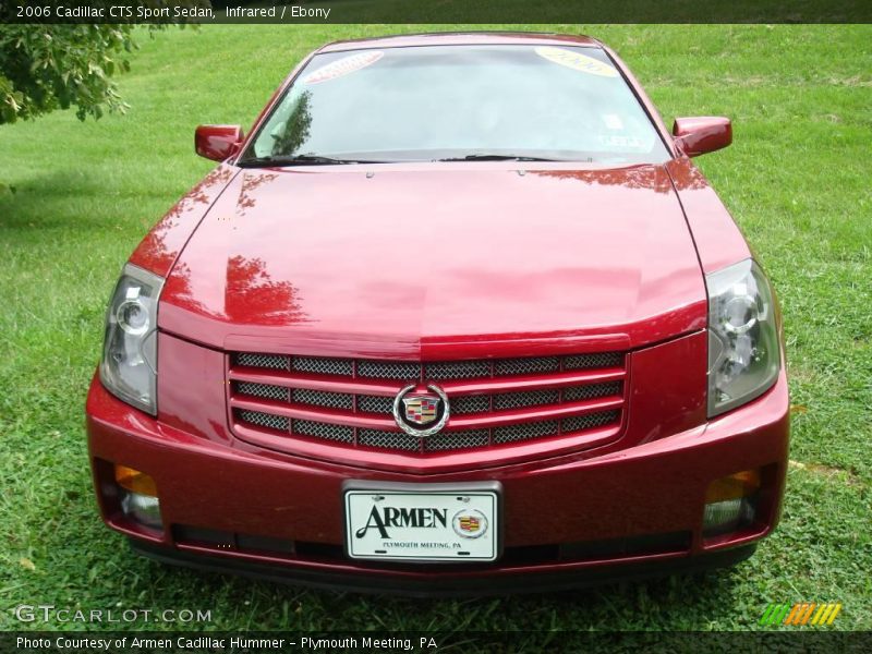 Infrared / Ebony 2006 Cadillac CTS Sport Sedan