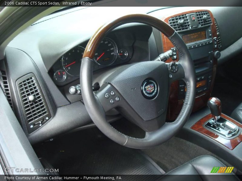 Infrared / Ebony 2006 Cadillac CTS Sport Sedan