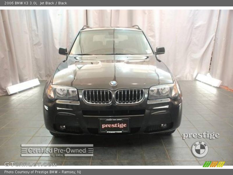 Jet Black / Black 2006 BMW X3 3.0i