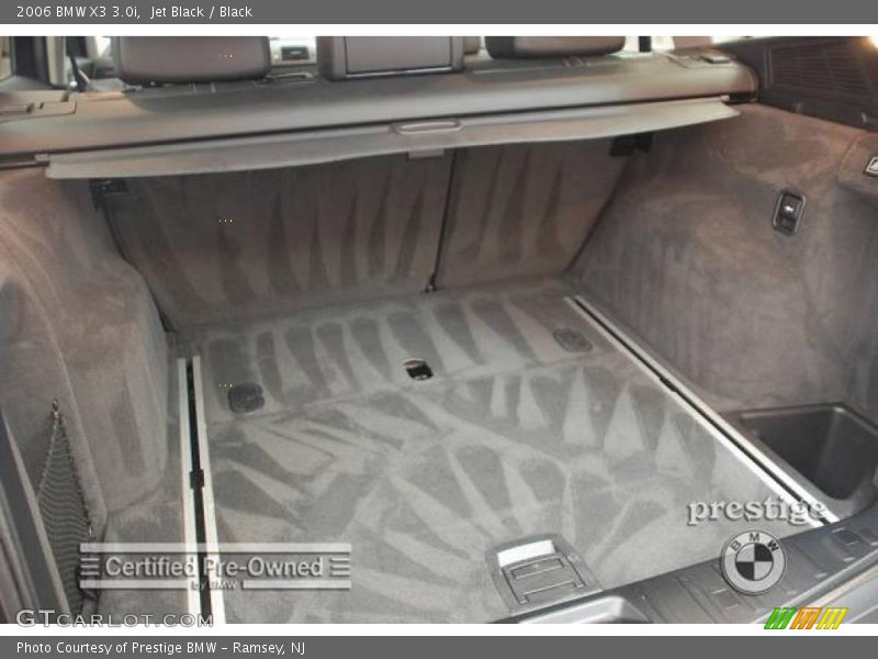 Jet Black / Black 2006 BMW X3 3.0i
