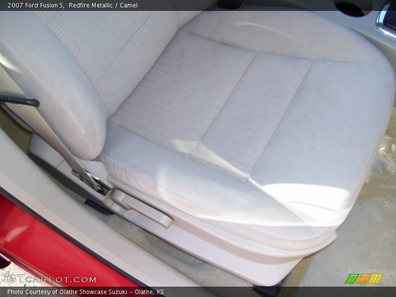 Redfire Metallic / Camel 2007 Ford Fusion S