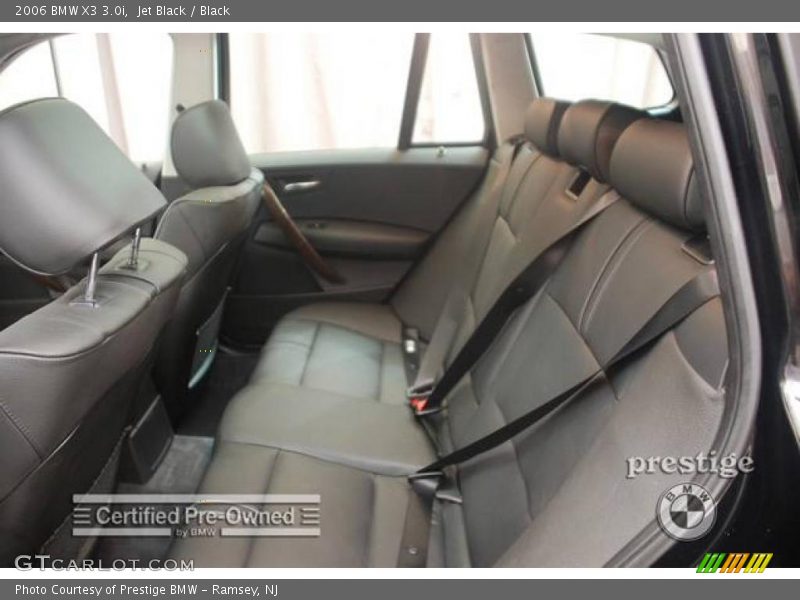 Jet Black / Black 2006 BMW X3 3.0i