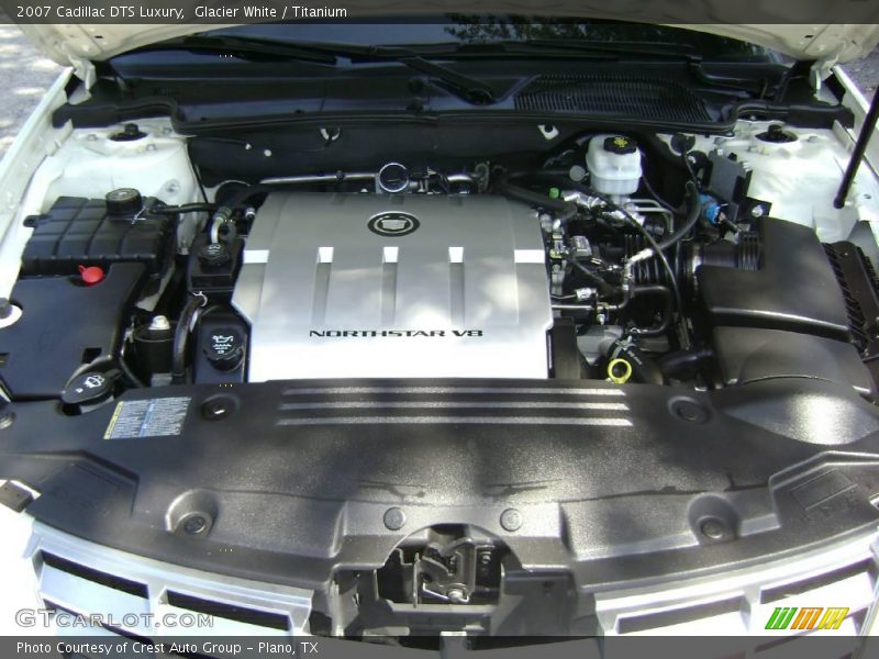 Glacier White / Titanium 2007 Cadillac DTS Luxury