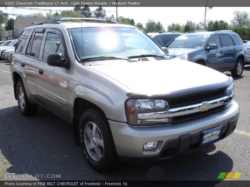 Light Pewter Metallic / Medium Pewter 2003 Chevrolet TrailBlazer LT 4x4